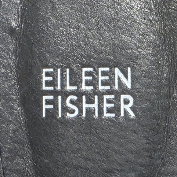 EILEEN FISHER  HAVEN TUMBLED NUBUCK SLIDE SZ 7 - Picture 8 of 9